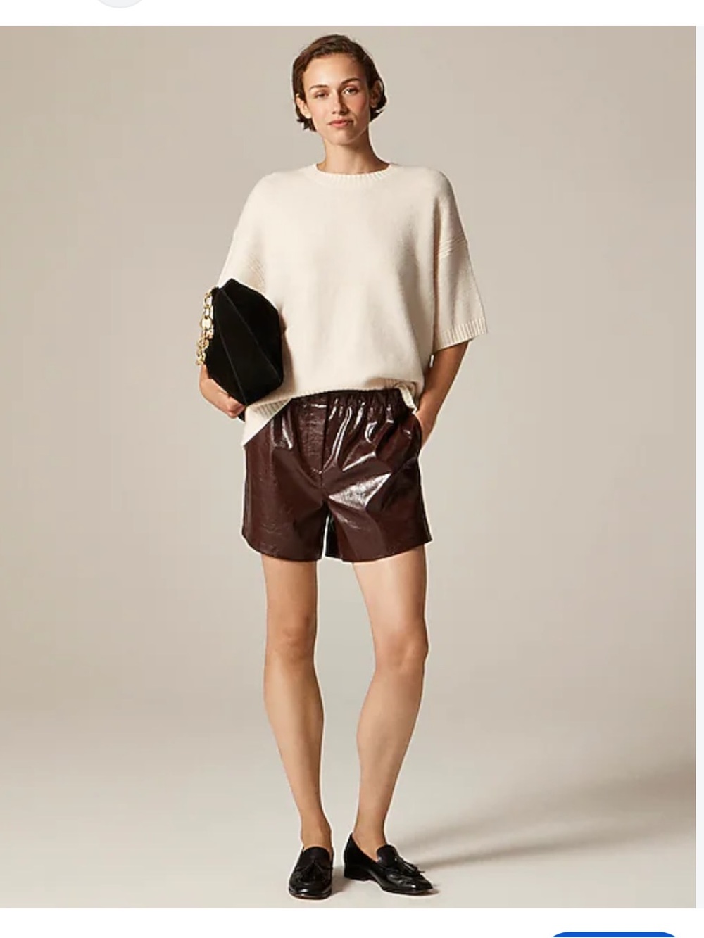 JCrew Leather Boxer Shorts